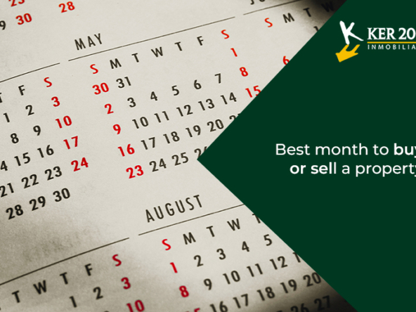 Best month to buy or sell a property.