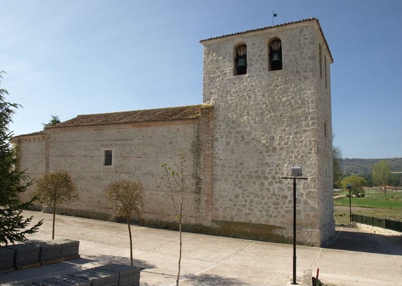 iglesia en santibañez de valcorba